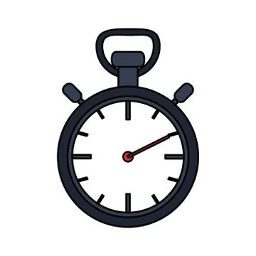 Chronometer device icon Illustrazione stock