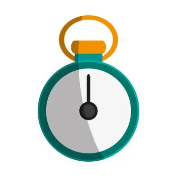 Chronometer device icon Stock Illustration