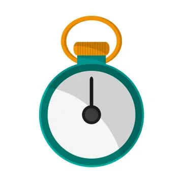 Chronometer device icon Stock Illustration