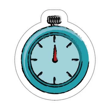 Chronometer device icon 스톡 일러스트