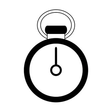 Chronometer device icon Stock Illustration