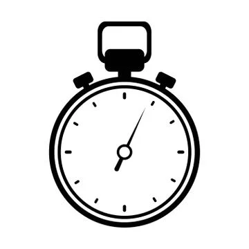 Chronometer device icon Illustrazione stock