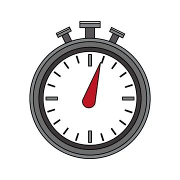 Chronometer icon image Illustrazione stock
