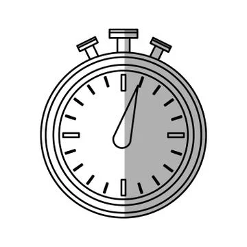 Chronometer icon over 스톡 일러스트