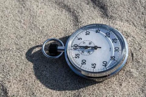 Chronometer of Sand Stock Photos