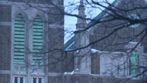 Chruch - Tree Stockbeeldmateriaal 1061234