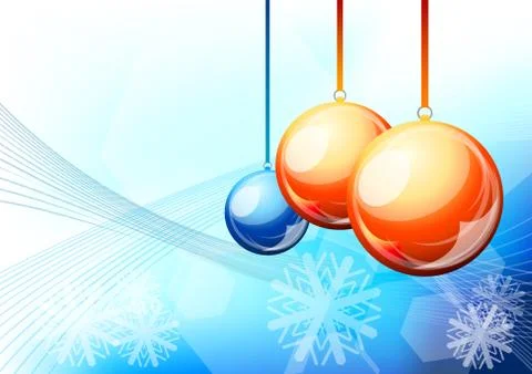 Chrustmas background Stock Illustration