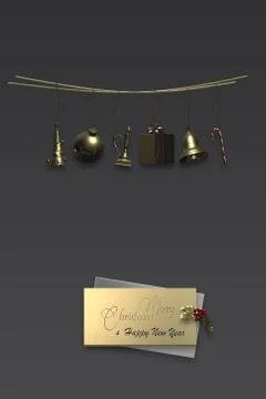 Chrustmas New Year design Stock Illustration