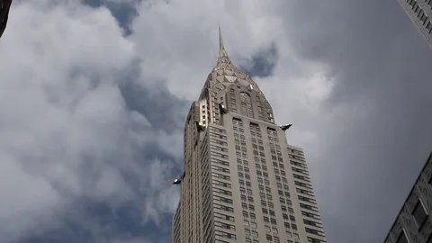 Chrysler Building in NYC Stock Footage 78992001