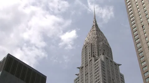 Chrysler Building Timelapse Stock Footage 11365844
