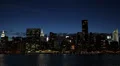 Chrysler, Citigroup, UN Plaza, NYC Skyline, by night, Empire State Building HD Footage