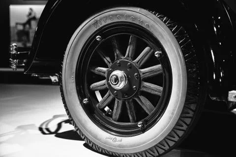 Chrysler Model 62 Coupe (1928). Walter P. Chryslers new car was a sensation a Stock Photos