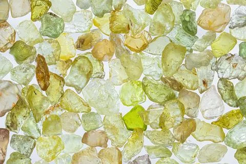 Chrysoberyl gemstone background Stock Photos