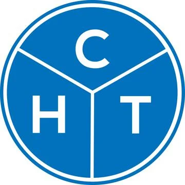 CHT letter logo design. CHT monogram initials letter logo concept. CHT letter 스톡 일러스트
