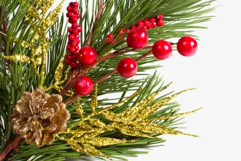 Chtismas decoration with scpuce Stock-Fotos
