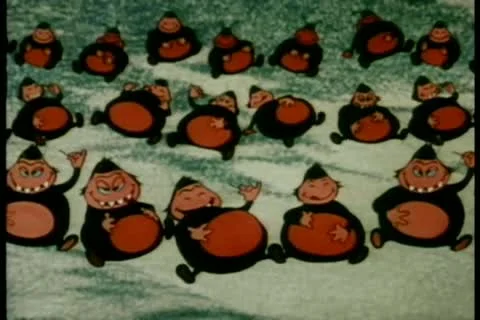 Chubby ants rubbing their full stomachs 스톡 동영상 11345647