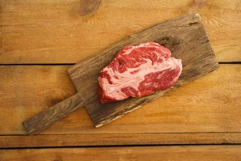 Chuck eye steak Stock Photos