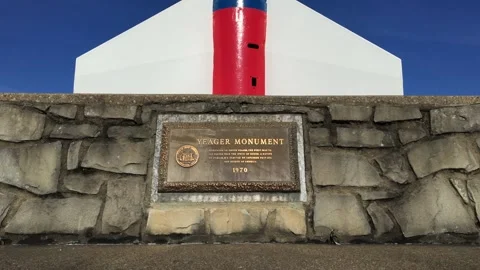 Chuck Yeager Monument St Albans West Virginia Stock Footage 142181702