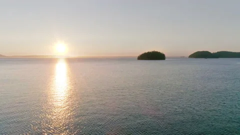 Chuckanut Island sunset Vidéo 157835346
