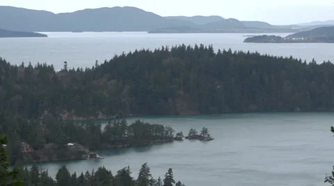 Chuckanut scenic view Stock Footage 1017884