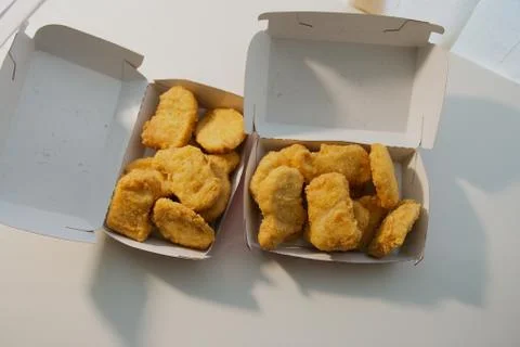 Chucken Nuggets Foto stock