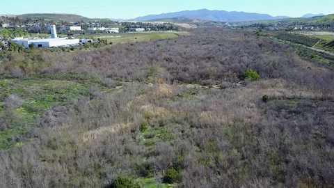 Chula Vista, CA - Otay River - Drone Video Video stock 84855691