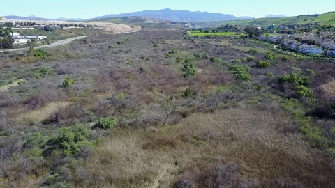 Chula Vista, CA - Otay River - Drone Video Video stock 84856408