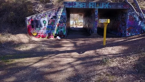 Chula Vista, CA - Upper Otay Reservoir - Drone Video Video stock 86810064