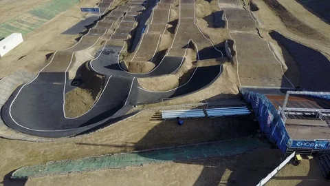 Chula Vista Olympic Training Center - Drone Video Stock Footage 79583766