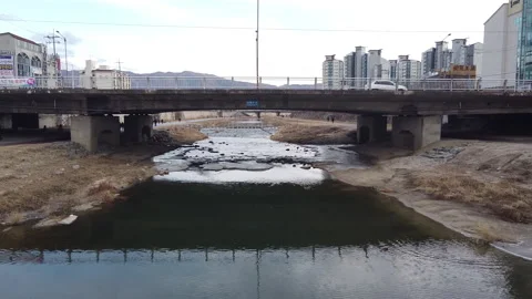 Chuncheon river Video stock 147638936