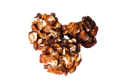 Chunk of fresh tamarind a white background Foto stock