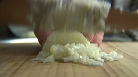 Chunk whit onion 10846 Stock Footage 18088901
