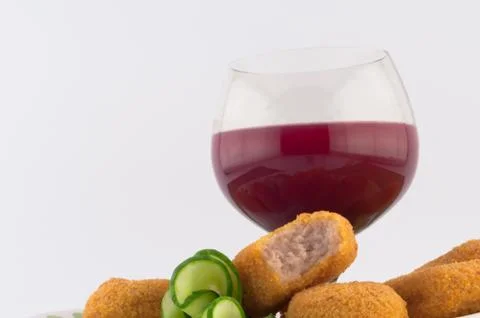 Chunks of meat Stock Photos