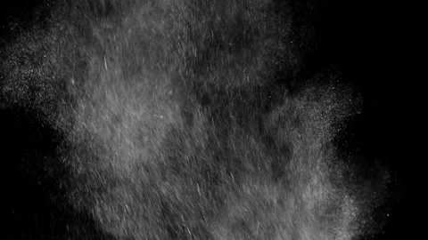 Chunky Charred Debris Floating for Action Scenes Stock Footage 322560828