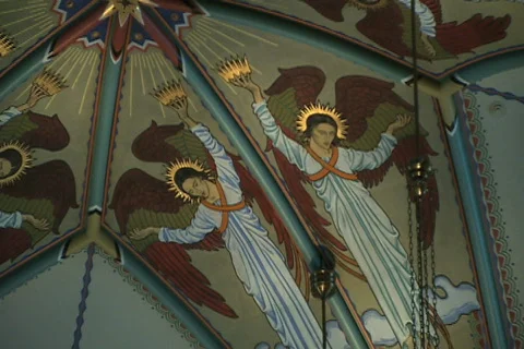 Church 11 库存影片 340351