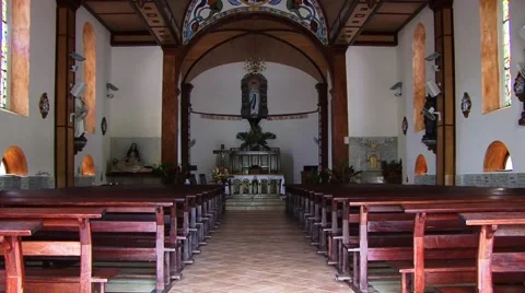 Church Aisle Video stock 44392960