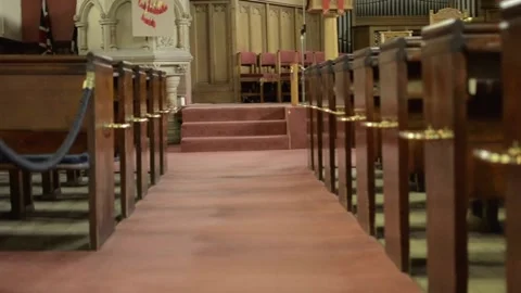 Church Aisle Stock Footage 151230071