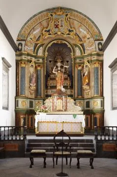 Church altar Stock Photos