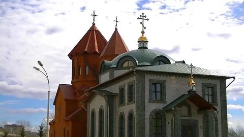 Church and Cathedral Stock Footage 75047665