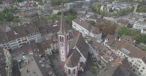 Church in Basel 動画素材 83543078