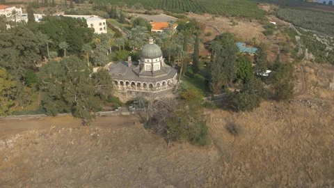 Church of the Beatitudes Stock Footage 122815442