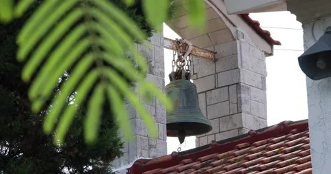 Church bell from up close Stock-Footage 197641445