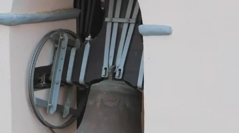 Church Bell Ringing Stock Footage 58762548