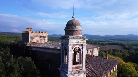 Church bell tower Stock Footage 222996057