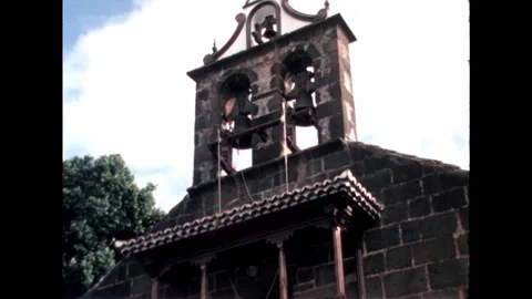 Church Bell Tower Stock Footage 278331902