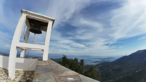 Church bell tower. Stock Footage 289192648