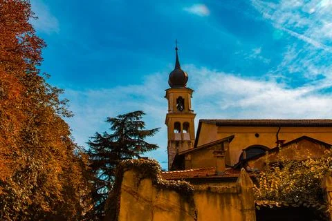 Church Bell Tower Stock Photos