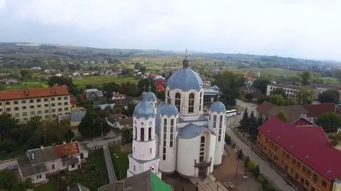 Church of the Blessed Virgin Stock Footage 85349179