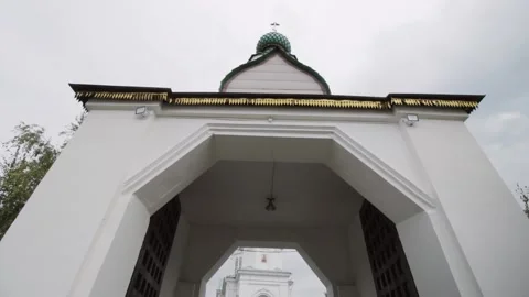 Church building Stock Footage 146641563