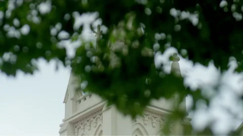 Church building Stock Footage 235267823